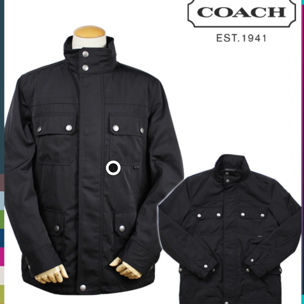 Coach Nylon Military Style Jacket